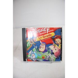 Disney Program Manual 1st Grade Buzz Lightyear Interactive Learning CD ROM Game